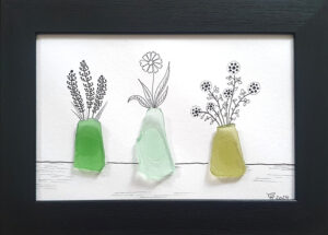 sea glass illustration